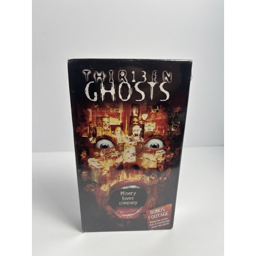 Thir13en Ghosts (VHS, 2002) Tony Shalhoub, Shannon Elizabeth, Matthew Lillard